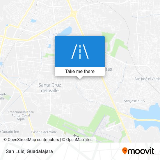 Mapa de San Luis