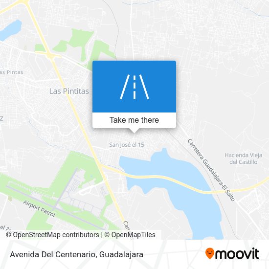 Mapa de Avenida Del Centenario