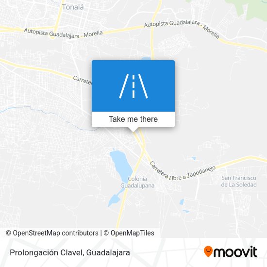 Prolongación Clavel map