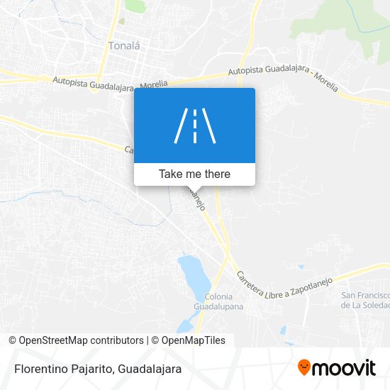Florentino Pajarito map