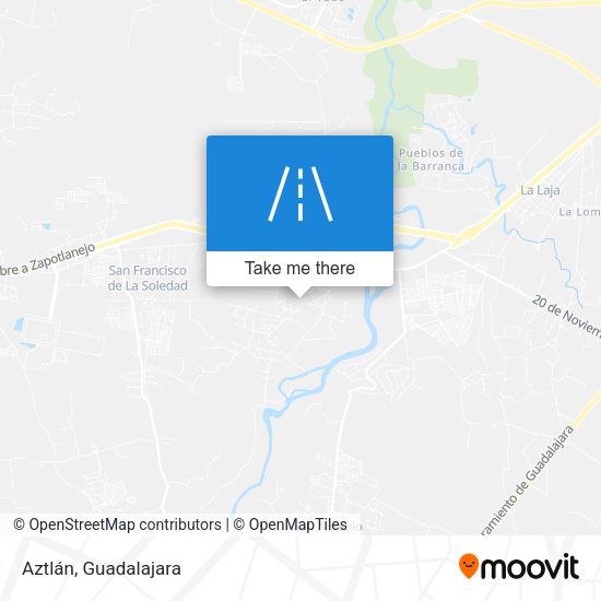 Mapa de Aztlán