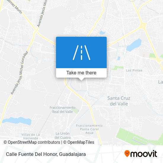 Calle Fuente Del Honor map