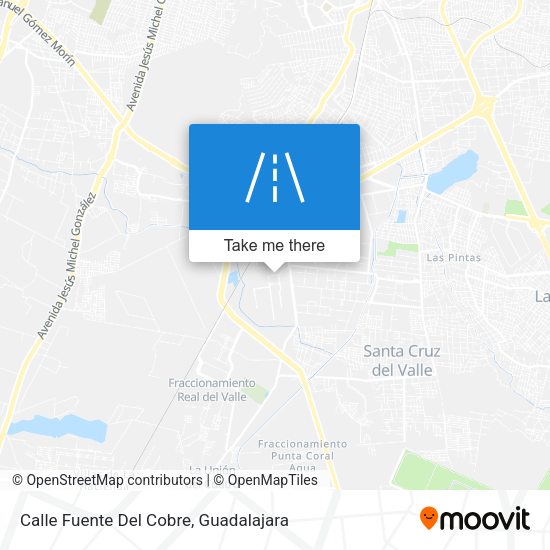 Mapa de Calle Fuente Del Cobre