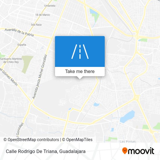 Calle Rodrigo De Triana map