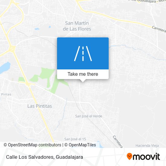 Calle Los Salvadores map