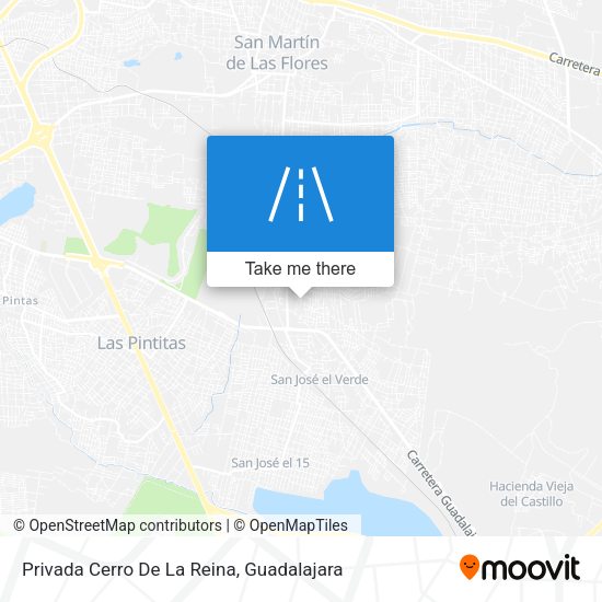 Privada Cerro De La Reina map