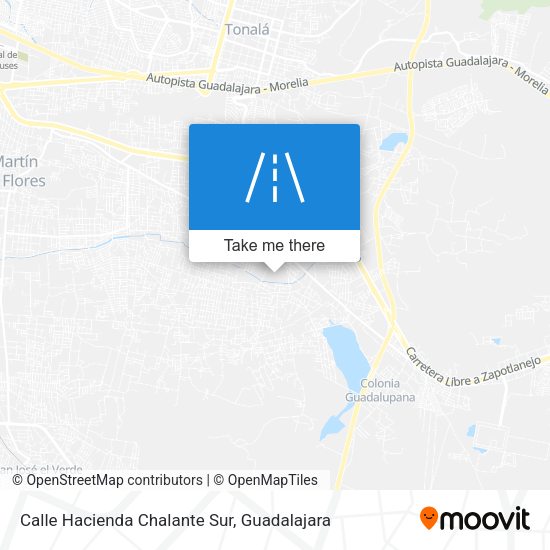 Calle Hacienda Chalante Sur map