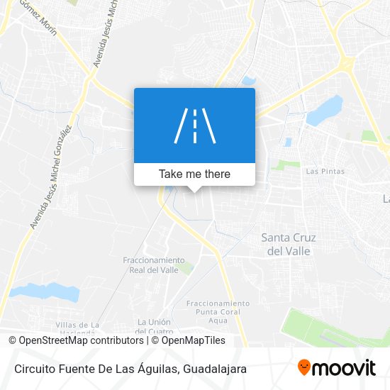 Circuito Fuente De Las Águilas map