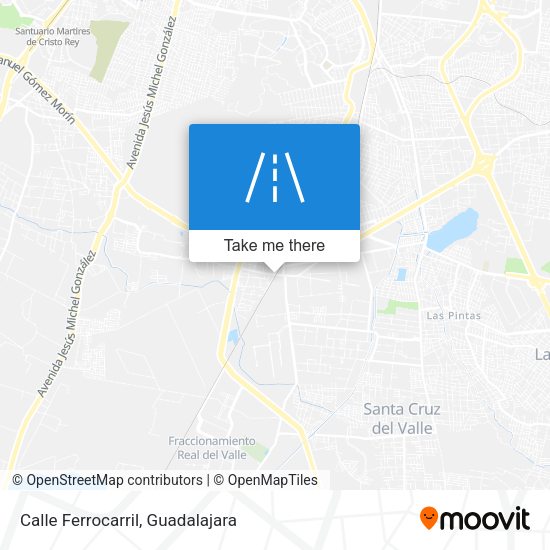 Calle Ferrocarril map