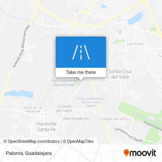 Mapa de Paloma