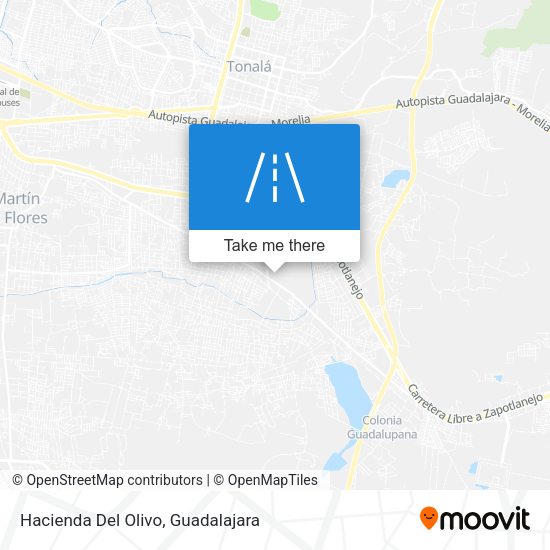 Hacienda Del Olivo map