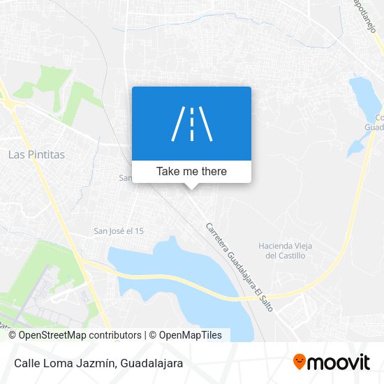 Mapa de Calle Loma Jazmín