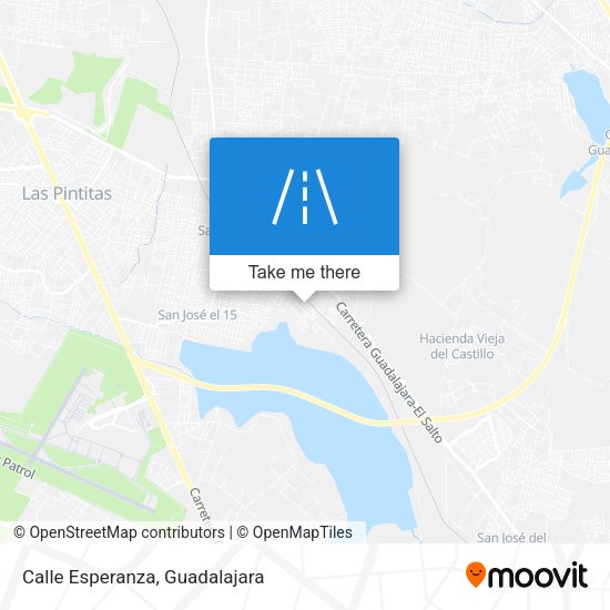 Mapa de Calle Esperanza