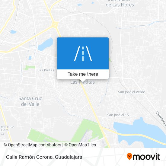 Calle Ramón Corona map