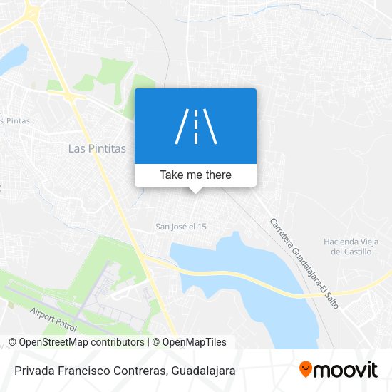 Mapa de Privada Francisco Contreras