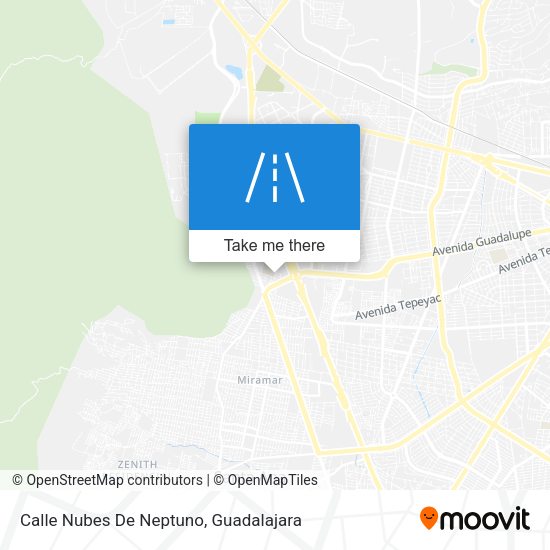 Calle Nubes De Neptuno map