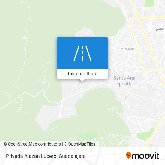 Mapa de Privada Alazán Lucero