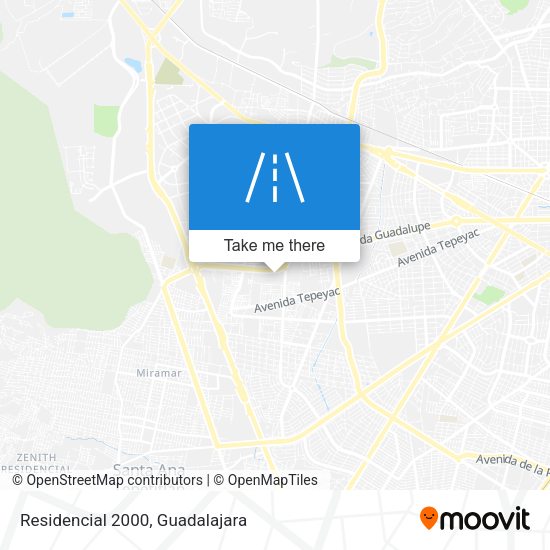 Mapa de Residencial 2000