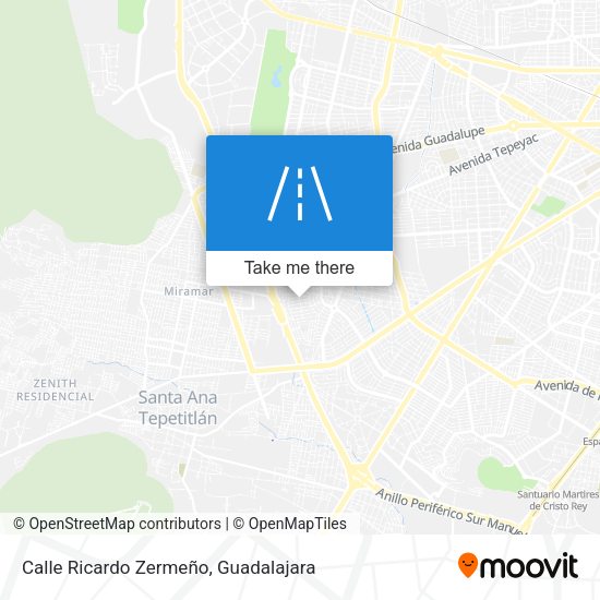 Calle Ricardo Zermeño map