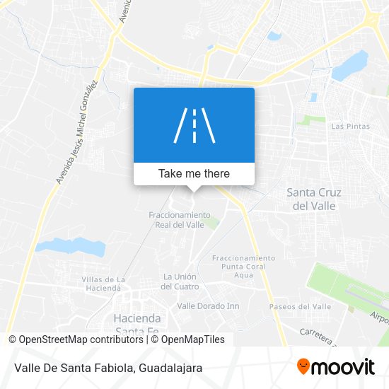 Mapa de Valle De Santa Fabiola