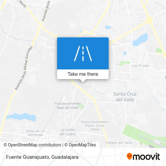 Fuente Guanajuato map