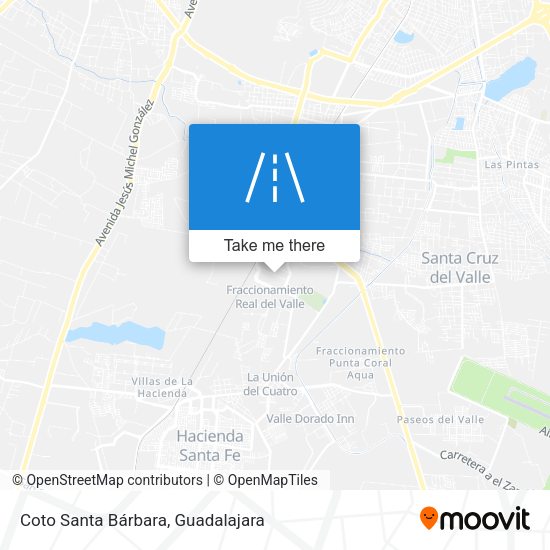Mapa de Coto Santa Bárbara