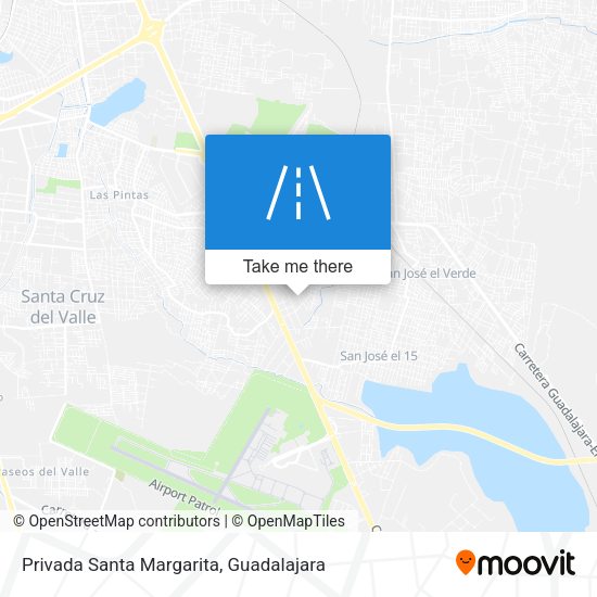 Mapa de Privada Santa Margarita