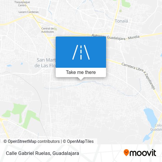 Calle Gabriel Ruelas map
