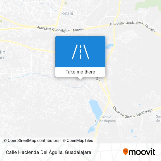 Calle Hacienda Del Águila map