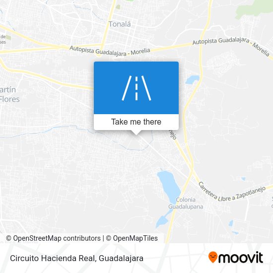 Mapa de Circuito Hacienda Real