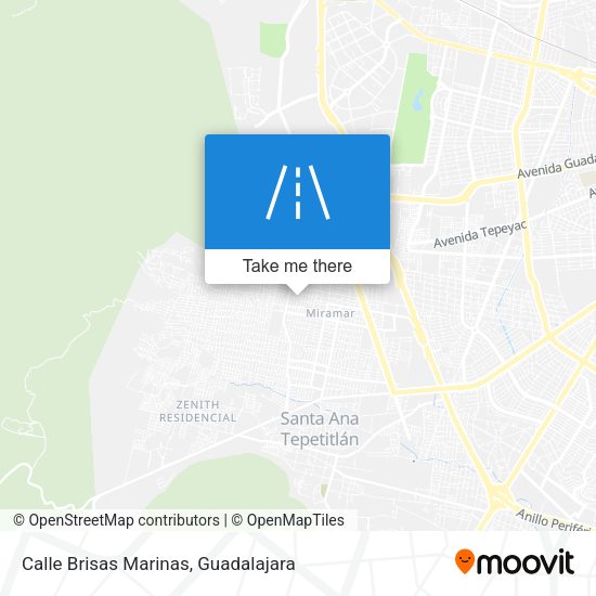 Calle Brisas Marinas map