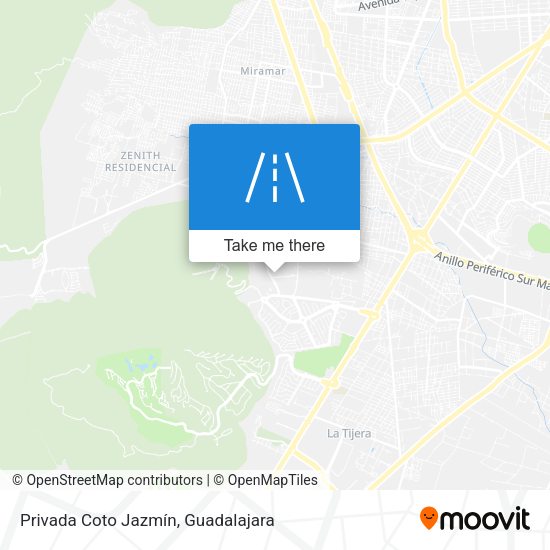 Privada Coto Jazmín map
