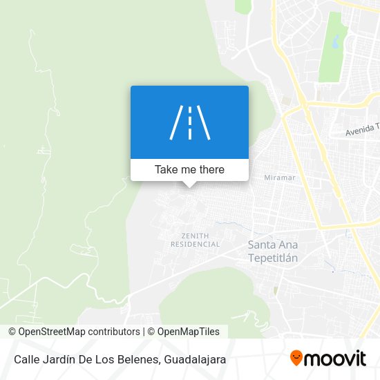 Calle Jardín De Los Belenes map