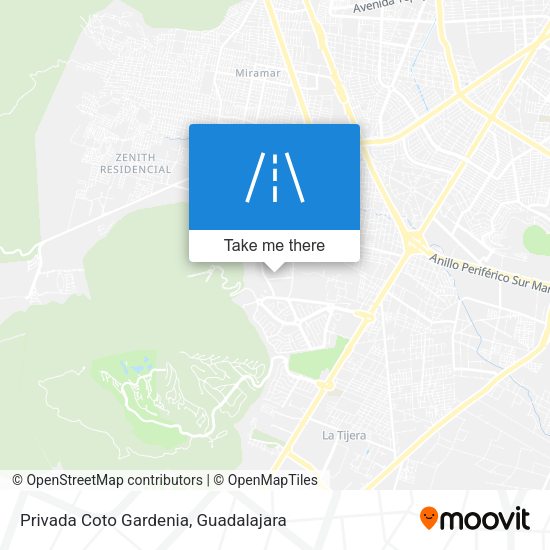 Mapa de Privada Coto Gardenia