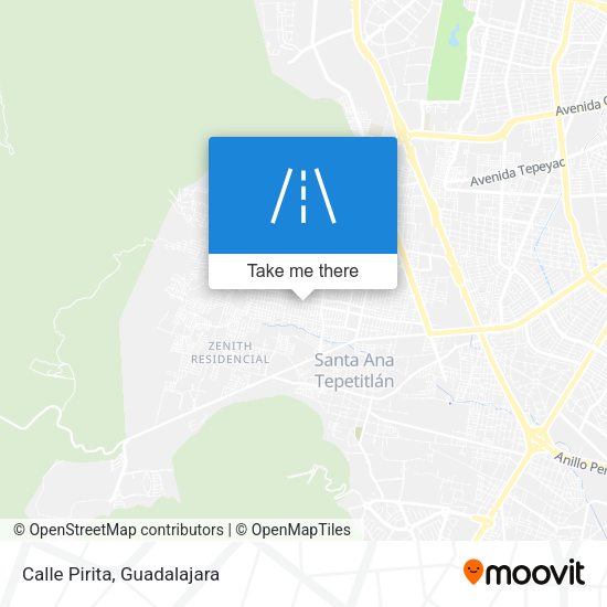 Mapa de Calle Pirita