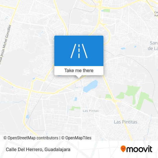 Calle Del Herrero map