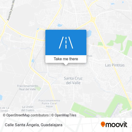 Calle Santa Ángela map