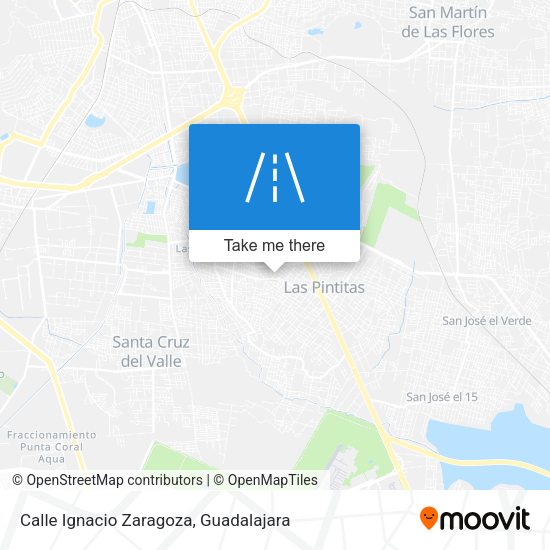 Calle Ignacio Zaragoza map