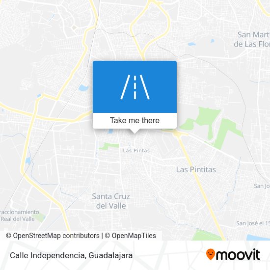Calle Independencia map