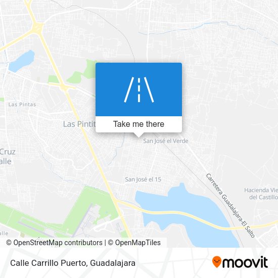 Calle Carrillo Puerto map