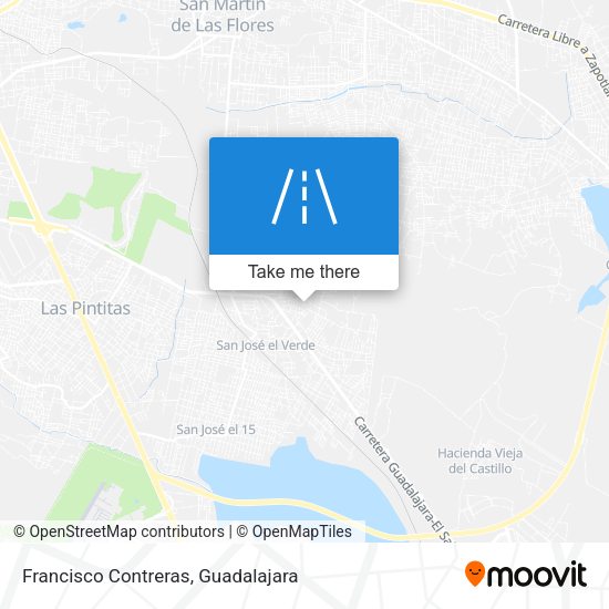 Mapa de Francisco Contreras