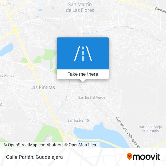 Calle Parián map