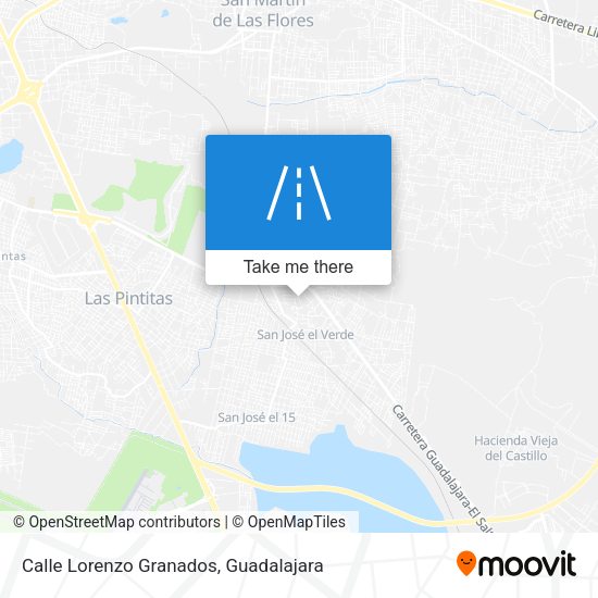 Calle Lorenzo Granados map