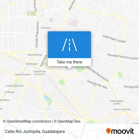 Calle Río Juchipila map