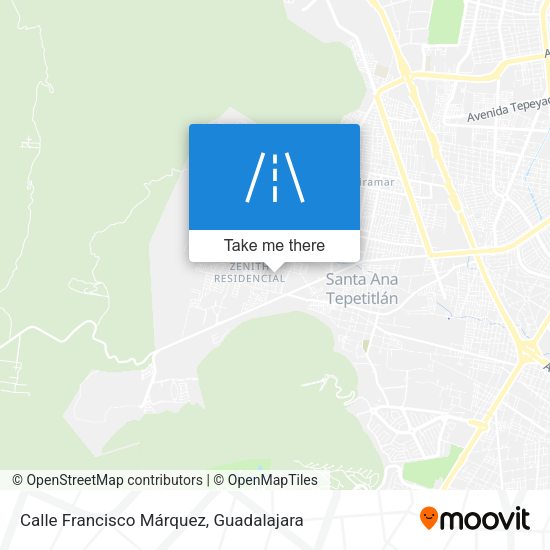 Calle Francisco Márquez map