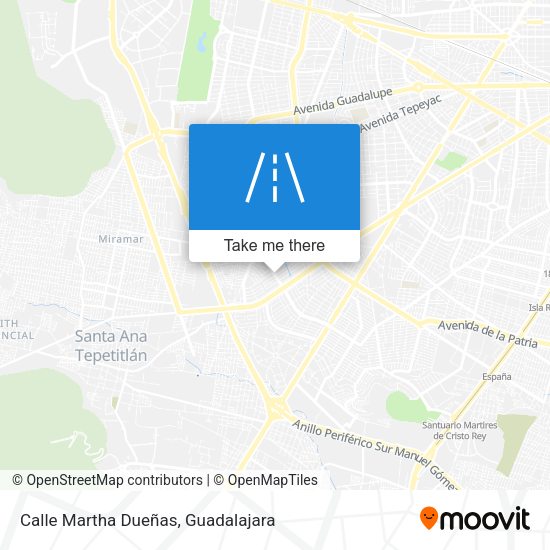 Calle Martha Dueñas map
