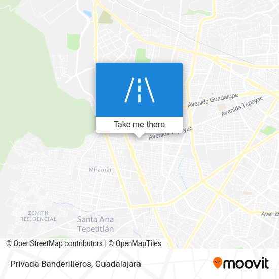 Mapa de Privada Banderilleros