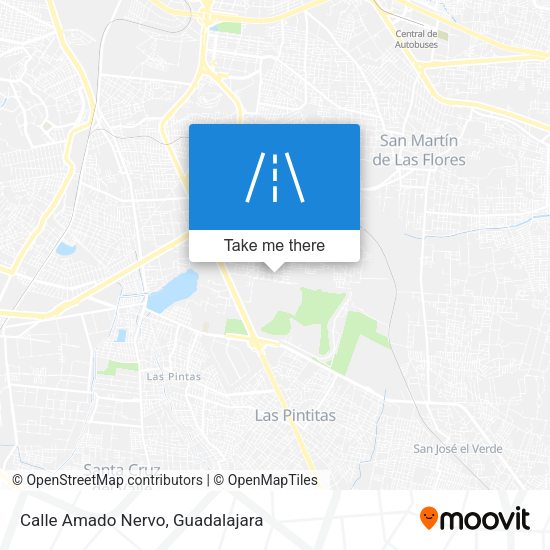 Calle Amado Nervo map