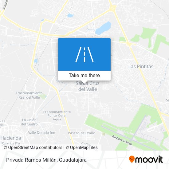 Mapa de Privada Ramos Millán