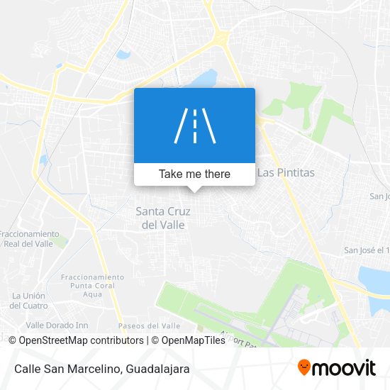 Calle San Marcelino map